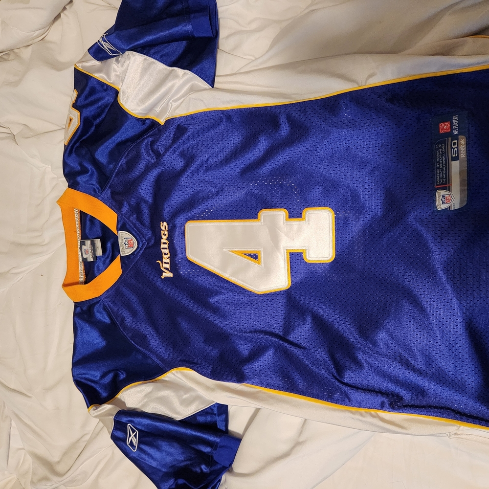 Authentic Brett Favre Viking's Jersey #4 Reebok